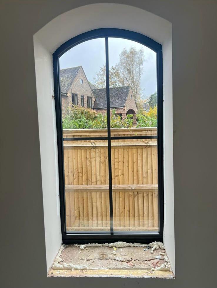 New windows on a Surrey home