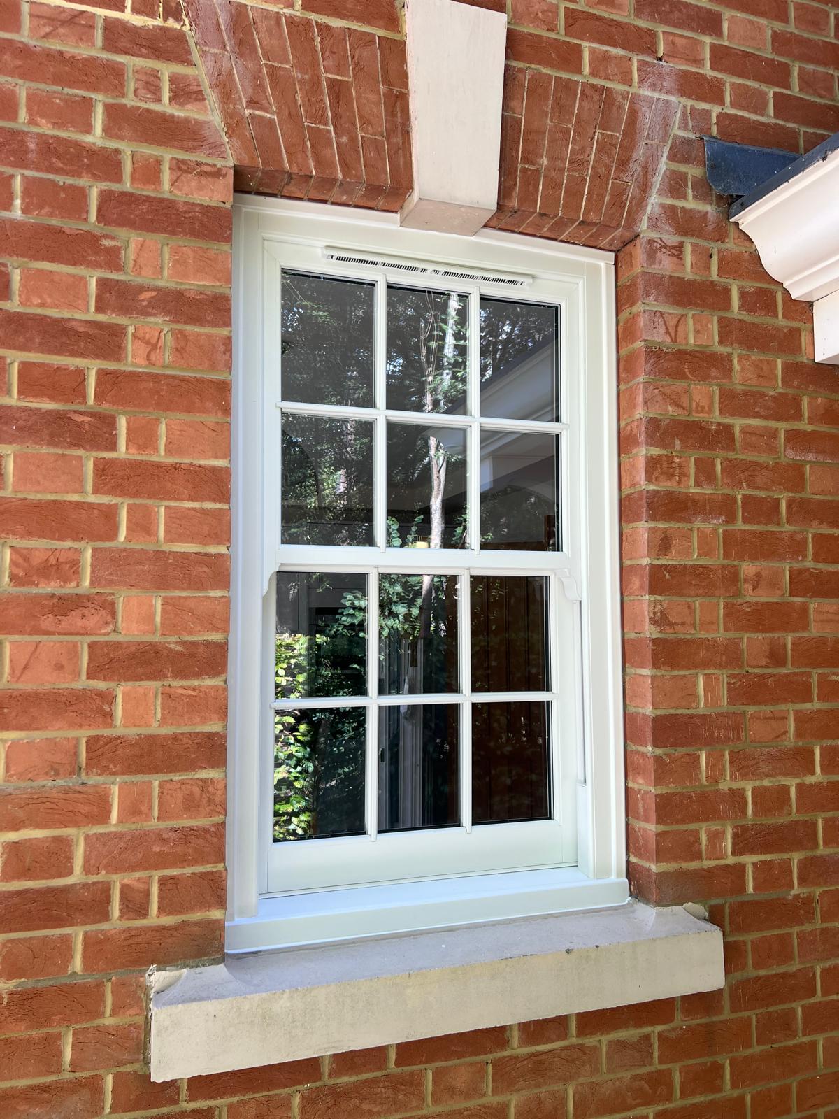Completed window and door installation in Surrey