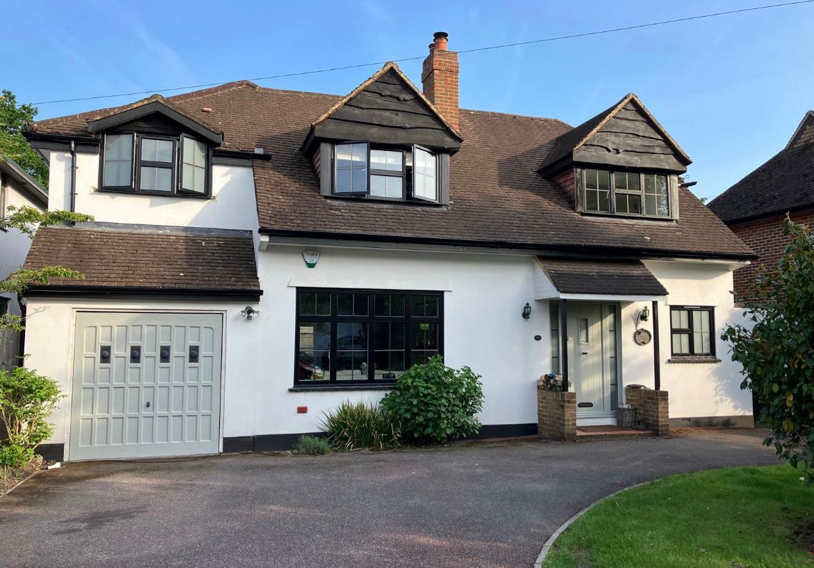 uPVC windows on a Surrey home