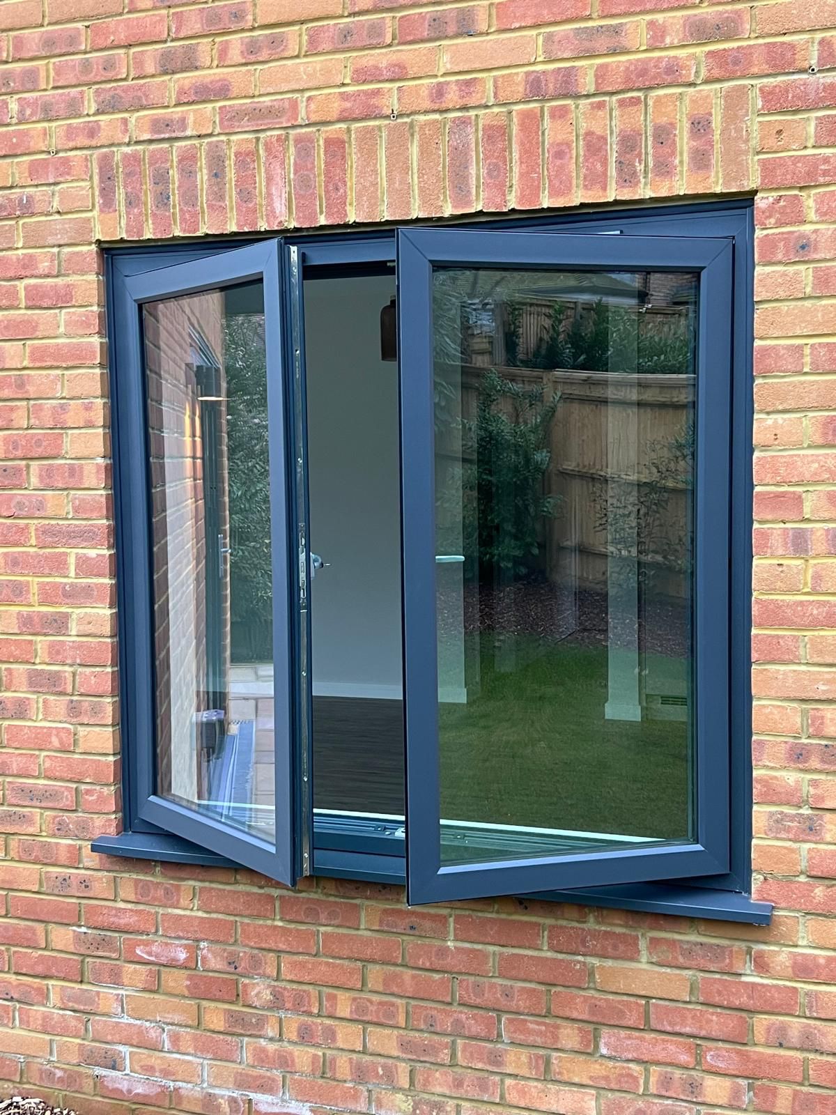 Renaissance 7 casement windows in anthracite grey