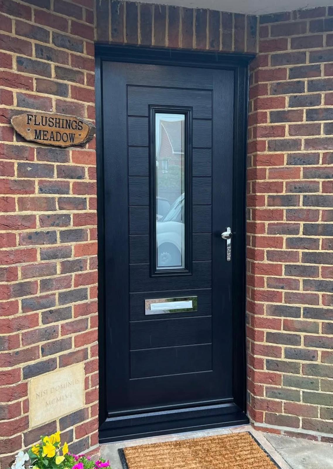 Endurance doors “Alto” in Raven black.