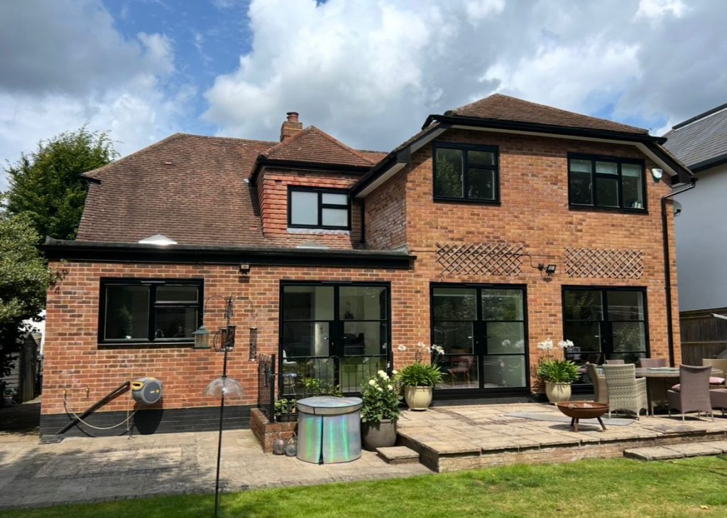 New windows installed on house